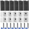 Puupaa Parti di ricambio per Ecovacs per Deeboot T90 Pro per Omni/T90 per Omni/T90 Pro Robot aspirapolvere, accessori filtro Hepa, spazzole laterali, sacchetti per la polvere (B)