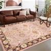ROSURUG Tappeti Lavabili In Lavatrice Tappetino Neonato Gli accessori per il soggiorno del tappeto del divano con motivo floreale sono morbidi, comodi e facili da curare (rosa 160X230cm)