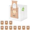 VOUPRONGZY 10 Pezzi Sacchetti Per La Polvere Di Ricambio Per Ecovacs Deebot OZMO T9/T9+/T9 Plus/N10/N10 plus Sacchetti Per La Polvere Aspirapolvere Accessori