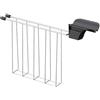 BlissfulAbode Accessorio per tostapane senza sforzo in acciaio inox per tutte le tue esigenze di toast (nero)