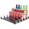 BingoHive Automatico Dispenser Lattine Frigorifero Organizer Birra Lattina Organizzatori per Frigo Cucina Dispensa Controsoffitto 25 Bottiglie Di Birra Soda Bevande 330ML 440ML 500ML Organizzatore