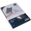 Rillstab Cartella Portadocumenti A4 con Clip, Cartellina Professionale in Similpelle Nera con Tasche per Documenti, Porta Biglietti da Visita e Chiusura Magnetica