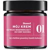 Fitomed crema viso cosmetica naturale per pelli secche 55g - crema idratante viso vegana con burro di cacao e acqua di rose - nutrizione e rigenerazione