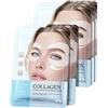 Nurvidis Collagen Emulsion Eye Mask - Eye Patches For Puffy Eyes And Dark Circles, Eye Mask with Bio-Collagen, Peptide Complex & Vitamin C (Pack of 5)