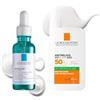 La Roche-Posay | Siero Effaclar all'Acido Salicilico Ultra Concentrato 30 ml & Crema Solare Anthelios Fluido Oil Control UVMUNE 400 SPF50+ 50 ml | Duo Trattamento Anti-imperfezioni & Protezione Solare