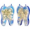TAHJOS 100 Pezzi Faccette Dentali, Kit di Riparazione Dentale per Denti Anteriori e Posteriori, Dentiere Provvisorie Naturali per Uso Quotidiano, Soluzione Multiuso per Necessità Dentali
