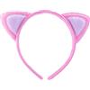 Anawakia Cerchietto per capelli con orecchie di gatto per bambini, colore rosa