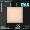 Maybelline New York Fit Me Matte Plus Poreless Powder, Translucent, 10ml, 100 Translucent