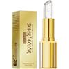 TAHJOS 1 Pezzi Rossetto Ph Reagente,Rossetto Cambia Colore, Burrocacao Trasparente, Cura Delle Labbra, Color Changing Lipstick, Ph Temperature Lip Balm(Argento,B)