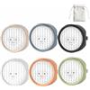 ZRUEWOT 6 copriprese in silicone per tipo F, protezione da presa di corrente, antipolvere, per prese decorative, adatto per soggiorno, bagno, cucina e camera da letto
