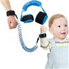 KLLJ Bracciale Sicurezza Bambino,Braccialetto Anti-Smarrimento per Bambini,Braccialetto Antismarrimento Corda Passeggio,Anti-Lost Polso Regolabile Bracciale Sicurezza,Adatto per Neonati Bambini Anti Perso