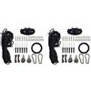 Vjsujehgy 2X Anchor Trolley Kit Gonfiabile Kayak Canoa Anchor Car Kit System con Accessorys