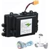 WILLQ Batteria di Ricambio per Hoverboard da 36 Volt 24V/36V 1.5Ah 1.8Ah 2Ah 2.2Ah 2.5Ah 3Ah 4.4Ah 5.6Ah Pacco Batteria al Litio con connettore XT60