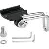 Generico Bikes Fork Light Mount - Front Headlight Holder, Bracket Design, Secure Bicycle Stand, Easy Installation Accessory | Cycling Safety Gear, Road Riding, Mountain Bike Use, Night Travel