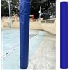 Generic Cuscinetto per palo da basket, in schiuma spessa resistente ai raggi UV, imbottitura riutilizzabile alta 1,8 m per pali rotondi da 6,3 a 24,5 cm, protezione durevole per canestri da basket