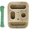 KACCDE Arrampicata Hangs Board avambraccio ginnico portatile Finger Grip Rinforzante Tavola da arrampicata per allenamento Facile da usare Costruire Core Forza Legno Appendi