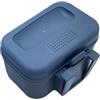 DAGLLGEW Scatola per vermi, scatola per esche vive in plastica per pesca, secchio per esche con fori traspiranti con coperchio a tenuta stagna, contenitore per vermi con clip per attrezzi da pesca con se