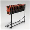 Laohucai Porta giubbotti di salvataggio resistente, organizer in metallo per giubbotti di salvataggio, scaffale portaoggetti per attrezzatura da piscina per asciugamani, vestiti e salvagenti(2-Tier)