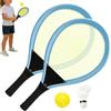 Genérico Racchette da badminton per bambini, racchette sportive, tennis per bambini, per ragazzi e ragazze da 3 a 12 anni, interazione tra genitori e figli, portatile per l'uso in casa, giardino o