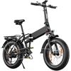 AOIHO Bici Elettrica, 20×4.0 Fat Tire Bici Elettrica Pieghevole, 7 Velocità Bicicletta Elettrica da 48V 624 Wh Batteria Rimovibile, Autonomia di 120 KM, 250W Motore, E-Bike da per Ogni Terreno