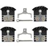 POAYUEWR J05A J04C J02A MTB Pastiglie Freno A Disco della Bicicletta Misura per M985 M785 M675 M666 M615 M7000 M8000 Parte del Freno della Bici(J04C 2 Set)