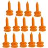 WJLYDM 50 pz/Pacco Tee da Golf Professionali 25mm-51mm Castle Golfista Accessorio in plastica for Il della Palla(43.0MM Yellow)