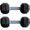 Bonalake 2 manubri per Neonati Mini 1, 8x4, 7 in Silicone Set per Sollevamento Pesi a Mano per Esercizi di Fitness Divertenti Giocattoli Sportivi per i più Piccoli (Nero)