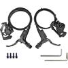 POAYUEWR Bici Freno A Disco Olio Idraulico 2 Pistoni Anteriore Posteriore 160mm 180mm RT56 B05S Pad per MT200 MTB Bicicletta Pieghevole BMX(B05S 2PC)