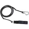 ION Core Waist Wing Leash 2025 Black, 5.5
