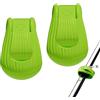 Generic Stoccaggio di canne da pesca - Supporto per asta in ABS da 1,77 pollici | Protezione portatile a sgancio rapido 2 pezzi Clip per canna da pesca antiscivolo per garage auto barca kayak surf dock da