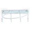 CHILDWEET Porta Palloni da Calcio Bianco in Acciaio al Carbonio e Pvc, Supporto a Parete senza Fori per Organizzare e Risparmiare Spazio, per Casa ed Esposizione