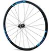 HWEVDHJ Ruote Anteriori E Posteriori 700c Ruota Di Bicicletta Da Corsa Assale Passante Freno A Disco 24H Cerchione In Alluminio 7-12 Cassetta Velocità(Black-Blue,Front)