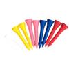 WJLYDM Tee for Palline da Golf 42mm 54mm 70mm 83.0mm Lunghezza 50 Pezzi Confezione 100 in Legno Multicolore Accessori Step Down(54mm 50 PCS)