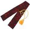 YUOdtuDX borsa per spada da tai chi, Custodia for il trasporto Tai Chi, custodia for spada Katana Wakizashi in seta Borsa for Kendo con nappa dorata,C(C)