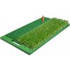 Jinhxofs Tappetino Pratica Golf Base Morbida in Materiale TPE Tappetino da Swing Portatile Rettangolare Articolo Sportivo per Allenamento, DJD032-PP Doppia Erba