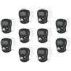 Hitopin 10 Pezzi Contatori Digitali, Mini Contatore delle Dita, Contatori di Dita Elettronici, Contatore Digitale Elettronico, per Piano di Inventario del Golf di Sport di Preghiera (Nero)