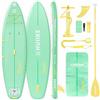 HUIIKE Tavola Sup Gonfiabile Adulti Touring con Accessori Inclusi, Pagaia, Pinna, Leash, Pompa e Zaino. Stand Up Paddle Board di Grande Stabilità e Resistenza. Convertibile in Kayak