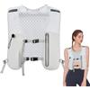 Genérico Gilet di idratazione da donna per corridore, gilet idratante per corsa, con regolabile, attrezzatura leggera per il petto, borsa antiscivolo, unisex, per campeggio, ciclismo, escursionismo