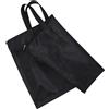 NIYANGLE Borsa Porta per Allenatore Grande Capacità Oxford Nero, Tasca a Rapido Accesso e Struttura Salvaspazio per Sessioni e Campeggi