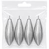 Trend Sinker Piombo C-Bomb da Surfcasting, Zavorra Tecnica ad Alta Tenuta per Fondo, Piombo da Pesca per Lanci a Distanza, Montature Stabili e Assetti Fermi,Kit 2 pz,4pz e 6 pz. (Grey - 4 PZ, 50 gr)