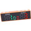 Leftwei Tabellone Digitale, Mini Tabellone Elettronico Ricaricabile con Display a LED e Cicalino Potente, Alimentato a Batteria per Giochi da Tavolo, Pallacanestro, Pallavolo