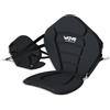 WAVE Sups Premium Kayak Conversion Seat | Sedile universale imbottito in schiuma SUP Paddle Board con 4 cinghie regolabili e clip resistenti alla corrosione