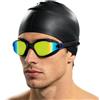 Generico Occhialini da da uomo, antiappannamento, maschera da densa con cuffia, filtro UV, comfort visivo chiaro per piscina, allenamento in acqua, libero Pratico set da per vacanze al