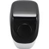 lyrlody Anello Bluetooth Intelligente, Fitness Tracker ABS con Display da 0,42 Pollici, Promemoria Preghiera Contapassi Touch Control, Ricarica Magnetica BT5.0 per Uomini e Donne Musulmani (White)