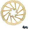 POAYUEWR Rotori Freno per Bicicletta 160mm 180mm 203mm Rotore Freno a Disco MTB Adatto per Shimano Adatto per SRAM Adatto per Linea Centrale(180mm Rainbow)