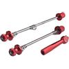 SkyjOy Sgancio Rapido MTB Spiedini for mozzo Ruota for Bici antifurto Ultraleggeri Ruote for da Strada MTB Blocco di Sicurezza Palo for Bicicletta a sgancio rapido