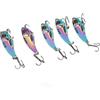 Generic Esche da Pesca da 5 Pezzi con Design Multiforo e Ganci Tripli per un Migliore Successo di Pesca in Vari Ambienti Acquatici (10 g)