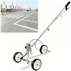 VUNHEX Supporto per Segnaletica Stradale, Strumento per La Tracciatura Airless, per Linee Rette con 5 Tipi di Ugelli, Tracciatura Senza Sbavature. per Uso Residenziale. Marciapiedi, Autoscuole