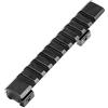 Paike Supporto Riser Adattatore per Montaggio su Guida Weaver Picatinny da 11 mm a Coda di Rondine da 11 mm Supporto tattico in Lega di Alluminio a 10 Slot