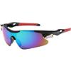 Generic Occhiali da sole sportivi uomo ciclismo su strada montagna protettivi mountain bike(B)